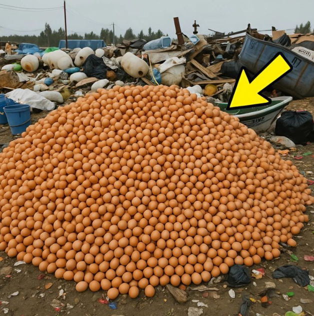 20 000 jajek zostało wycofanych ze sklepów i wyrzuconych na miejskie wysypisko. Trzy miesiące później wydarzyło się coś zupełnie nieoczekiwanego…