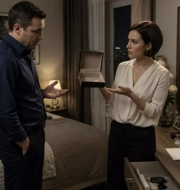 — Zapytam tylko raz — gdzie są pieniądze? — zapytała Marina, wskazując mężowi pustą szkatułkę.