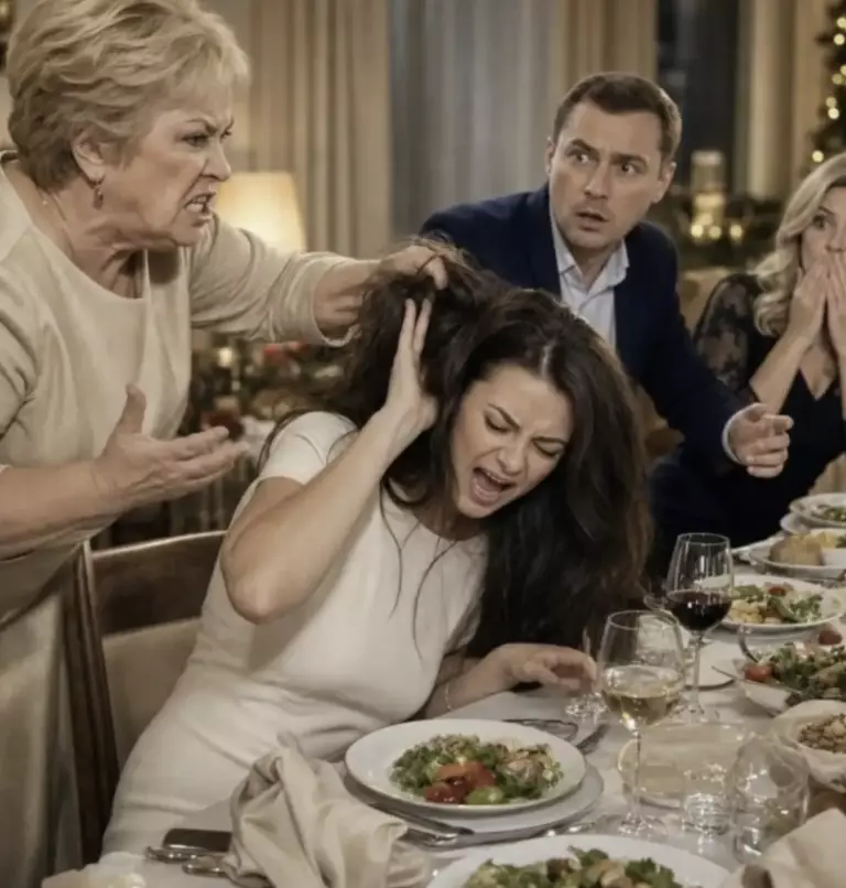 — Teraz nauczę cię szacunku do starszych! — teściowa chwyciła Nataszę za włosy na oczach wszystkich, prosto przy świątecznym stole.