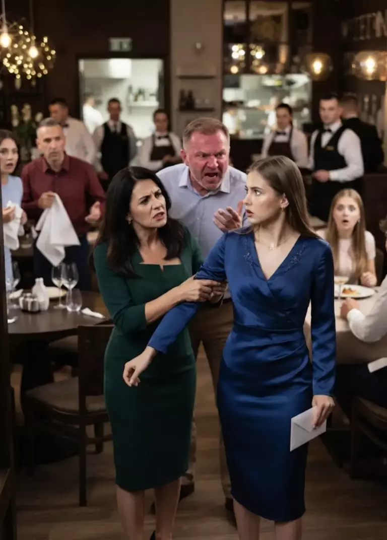 „Jak śmiesz wkradać się do tej restauracji?!” — wściekle krzyknął mój ojciec, podczas gdy moja matka zaatakowała mnie na oczach wszystkich.